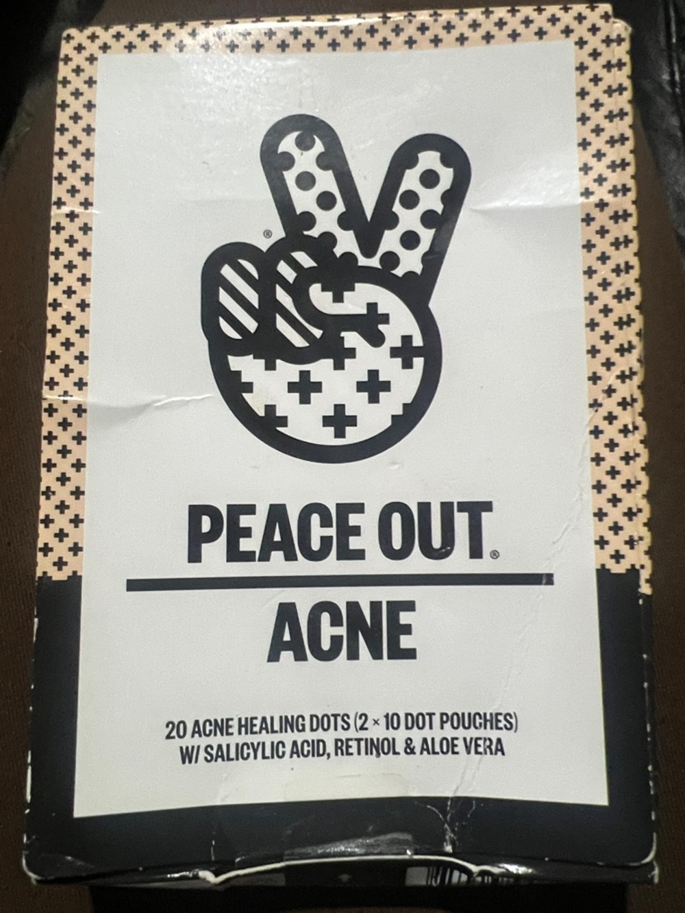 Peace Out Acne Healing Dots — Beige/Black